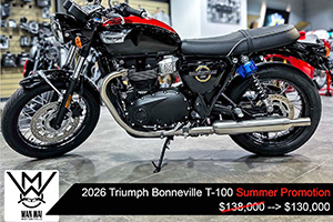 Triumph Bonneville T-100 夏日特價 - 文偉電單車中心