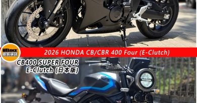 Honda日版全新直四400 E-Clutch雙雄抵港 - CBR400R FOUR / CB400 SUPER FOUR